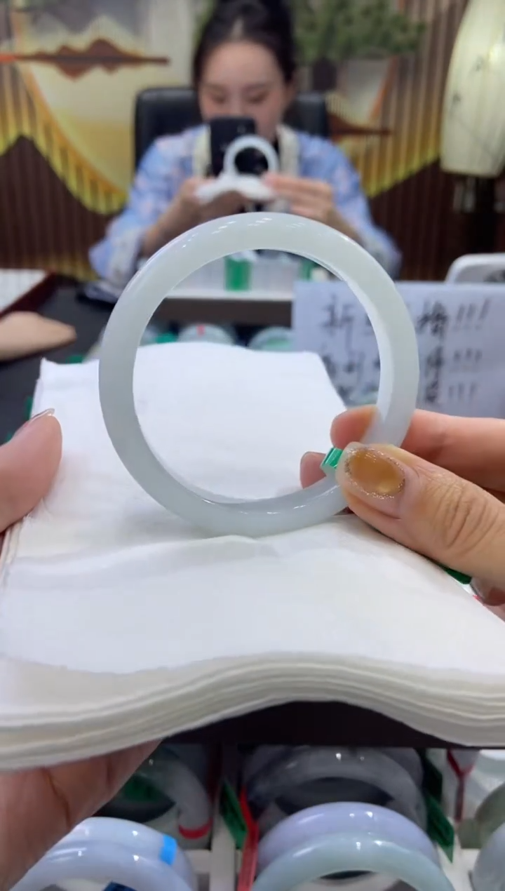 未镶嵌手镯翡翠0005792