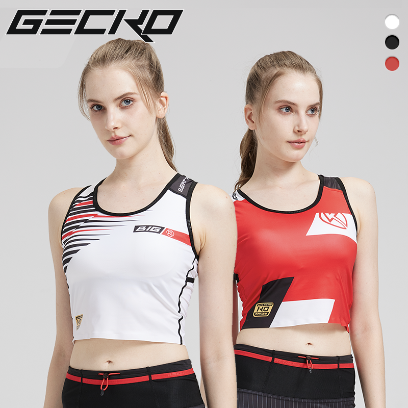 BIGK大K GECKO 女子竞技背心速干透气马拉松跑步舒适吸湿排汗