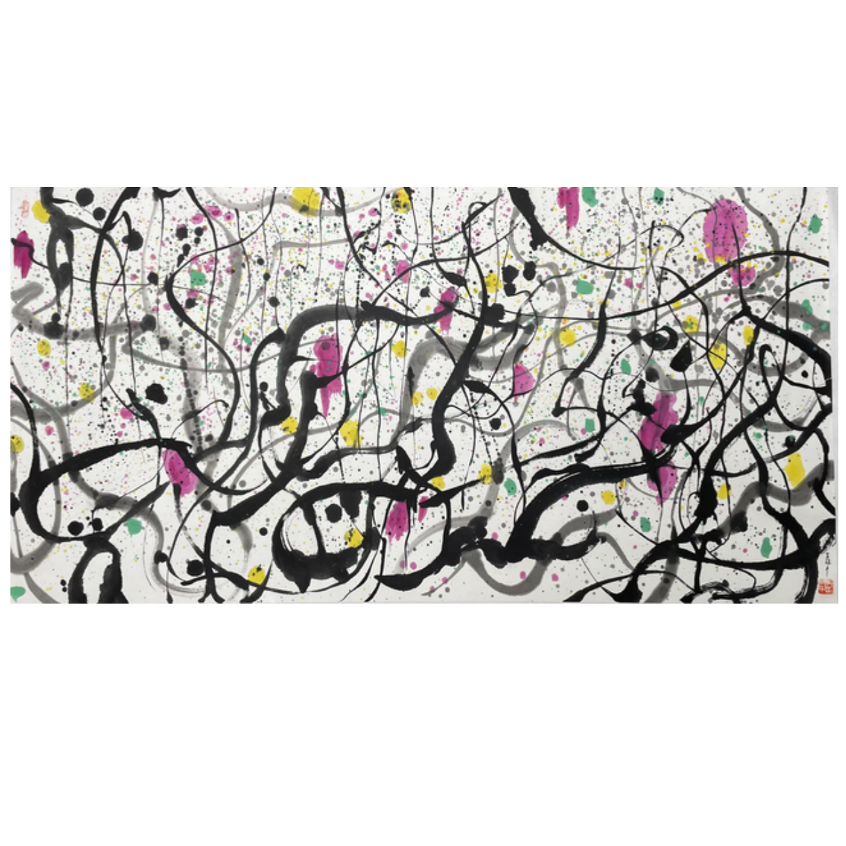 W-T-2882 吴老款 画 69cm*137cm 托底