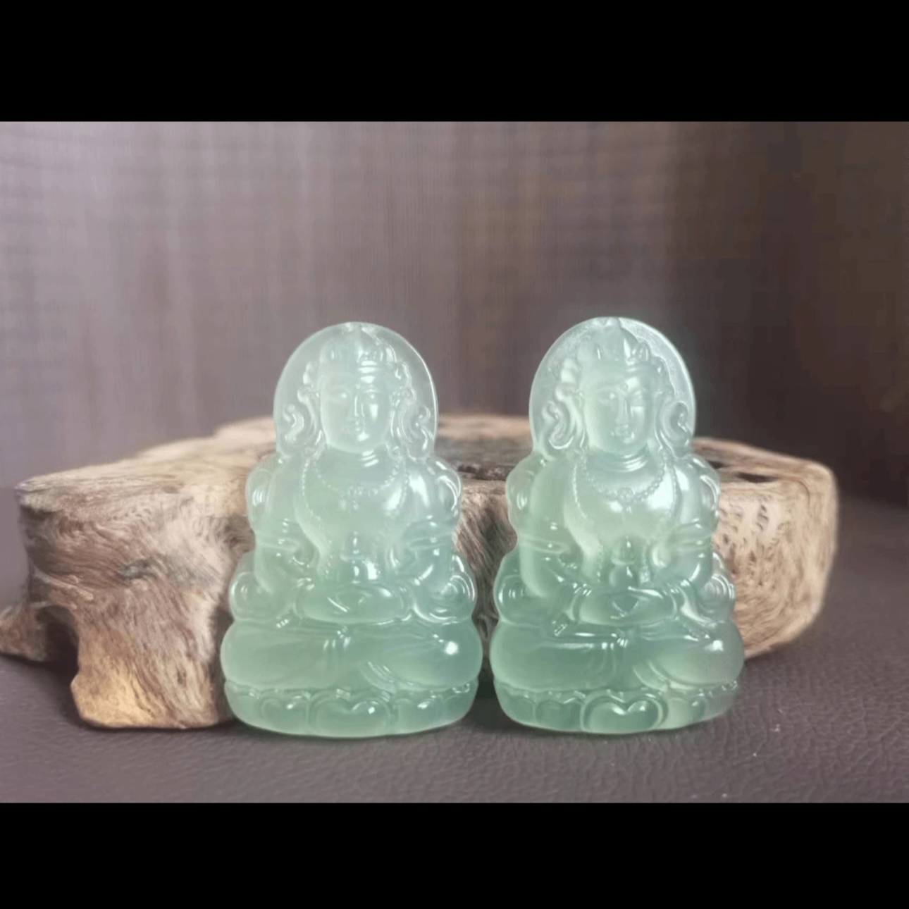 【向总~福利】蛇纹石玉未镶嵌多样性发一个观音