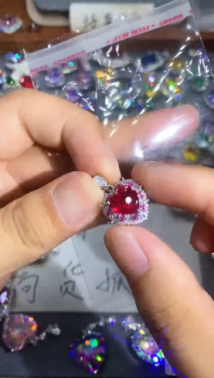 合金石英质玉戒指6