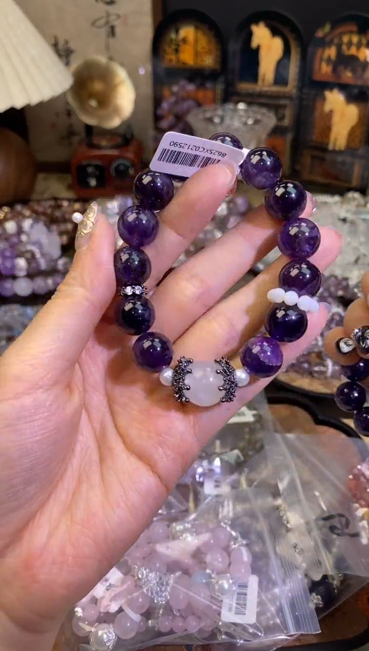 【闪购商品】水晶手链未镶嵌144手串