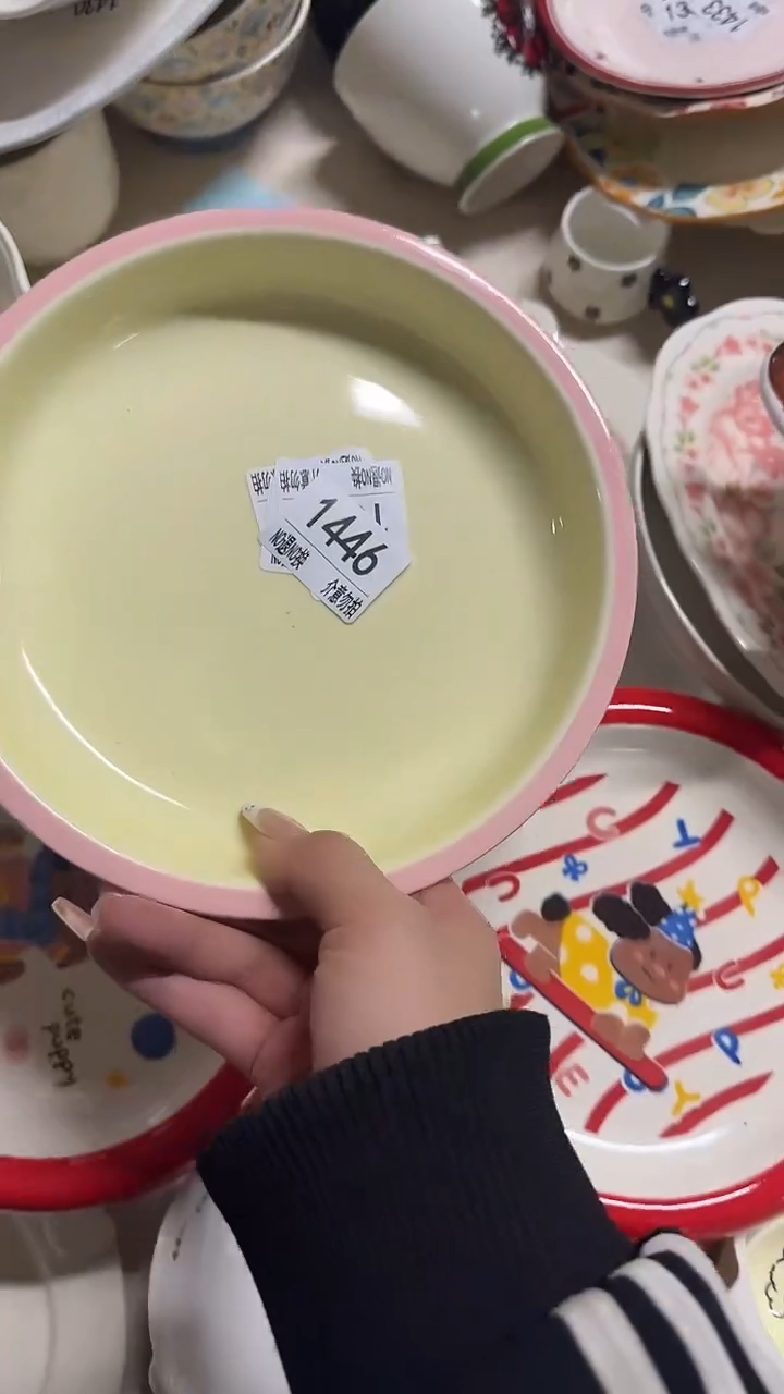 陶瓷手柄款微瑕四单包邮1446