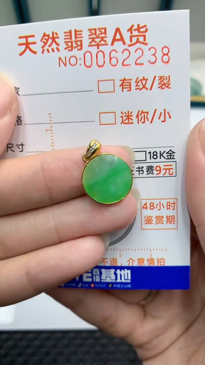 【闪购商品】翡翠颈饰银S925镶嵌            8