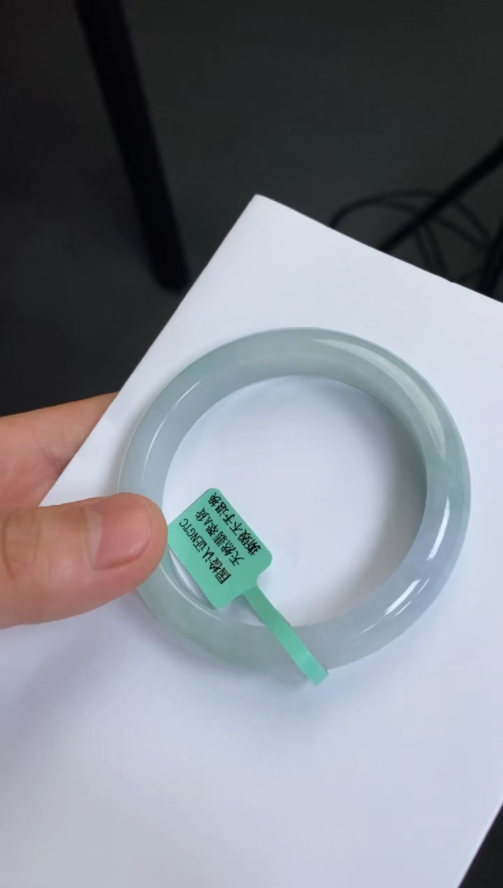 未镶嵌手镯翡翠（冰胶晴底正圈）14号