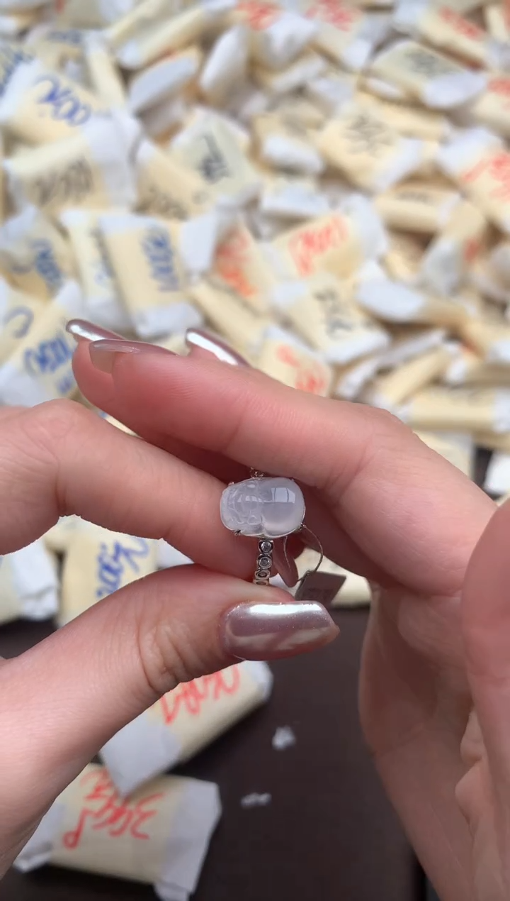 【闪购商品】翡翠戒指银S925镶嵌一