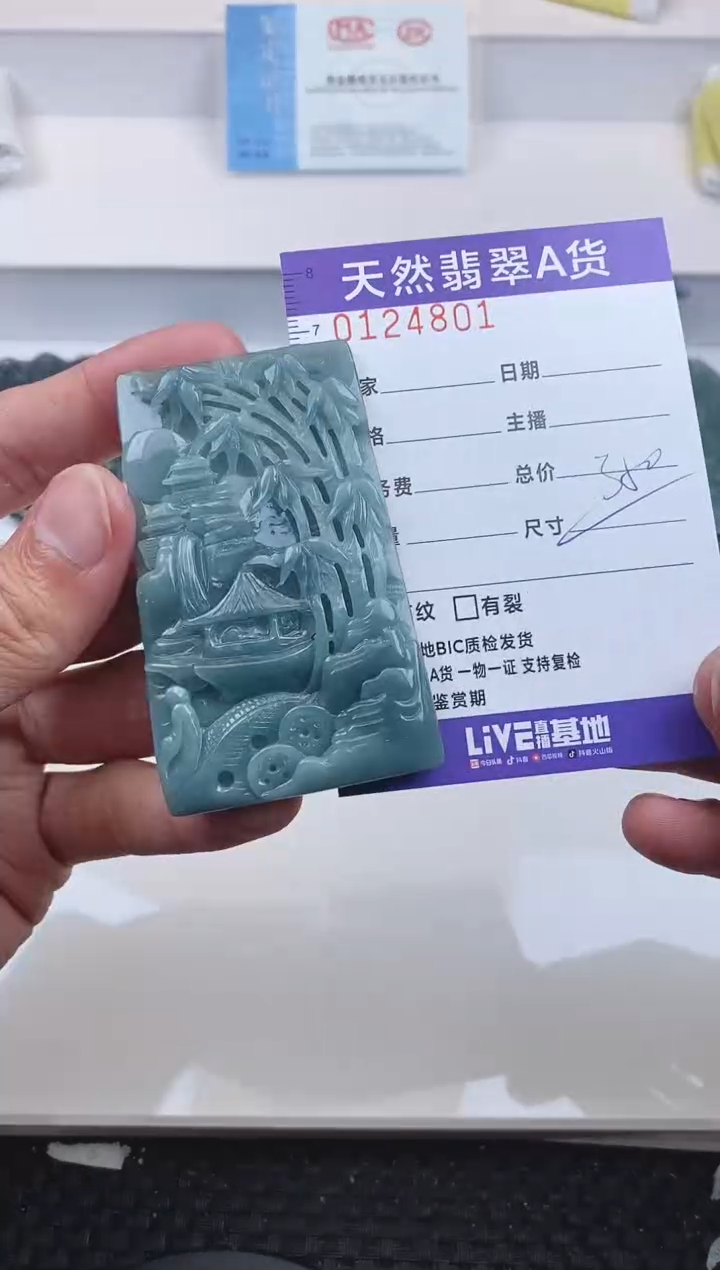 【闪购商品】翡翠颈饰未镶嵌4801.......