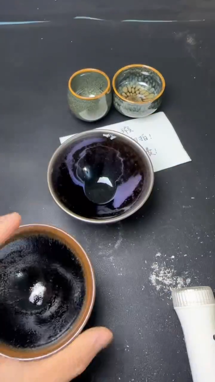 【闪购商品】茶盏建窑建盏微瑕三只29