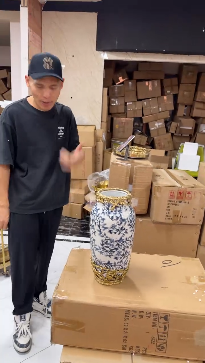 黄铜黛姿家居装饰品摆件  