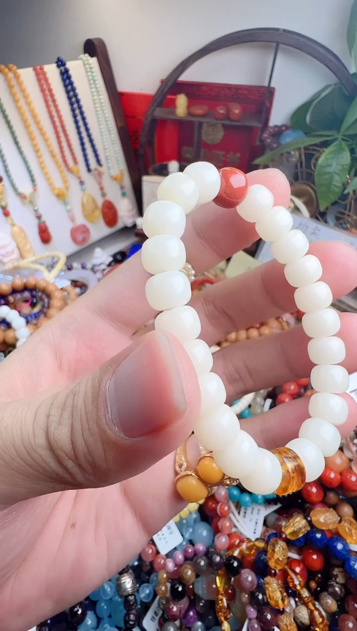 未镶嵌手链翡翠?***儿一物一件）000664