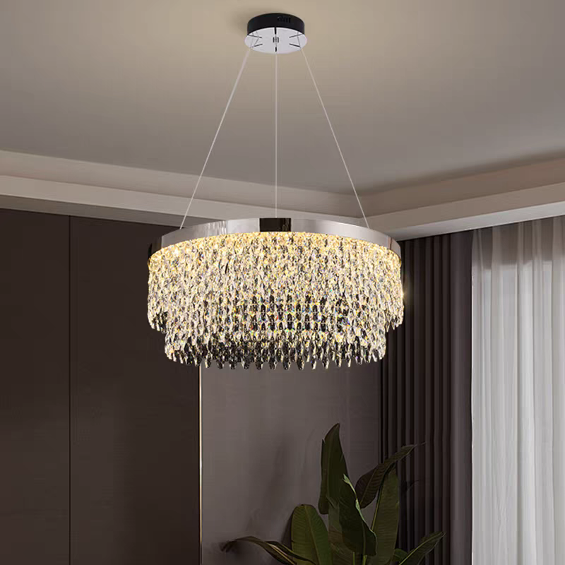 一帘幽梦 轻奢水晶灯 吊灯