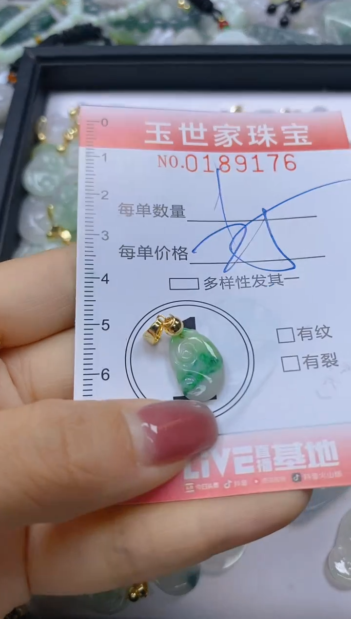 【闪购商品】翡翠颈饰未镶嵌闪购0189176