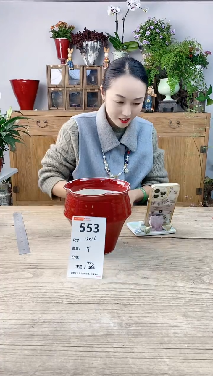 小玩子花盆直播编号553