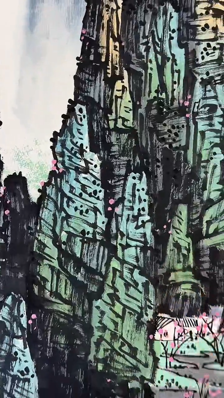 国画王炳杰手绘绘画作品30-40