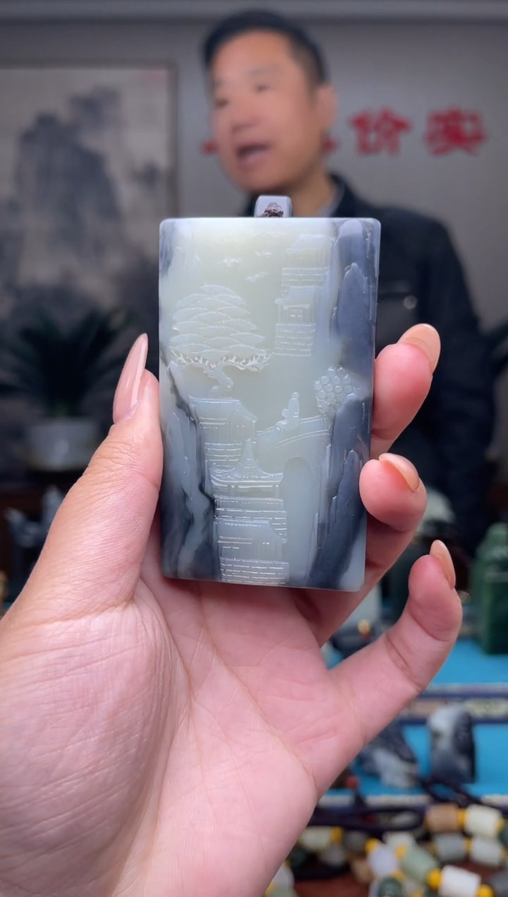 未镶嵌和田玉挂件1