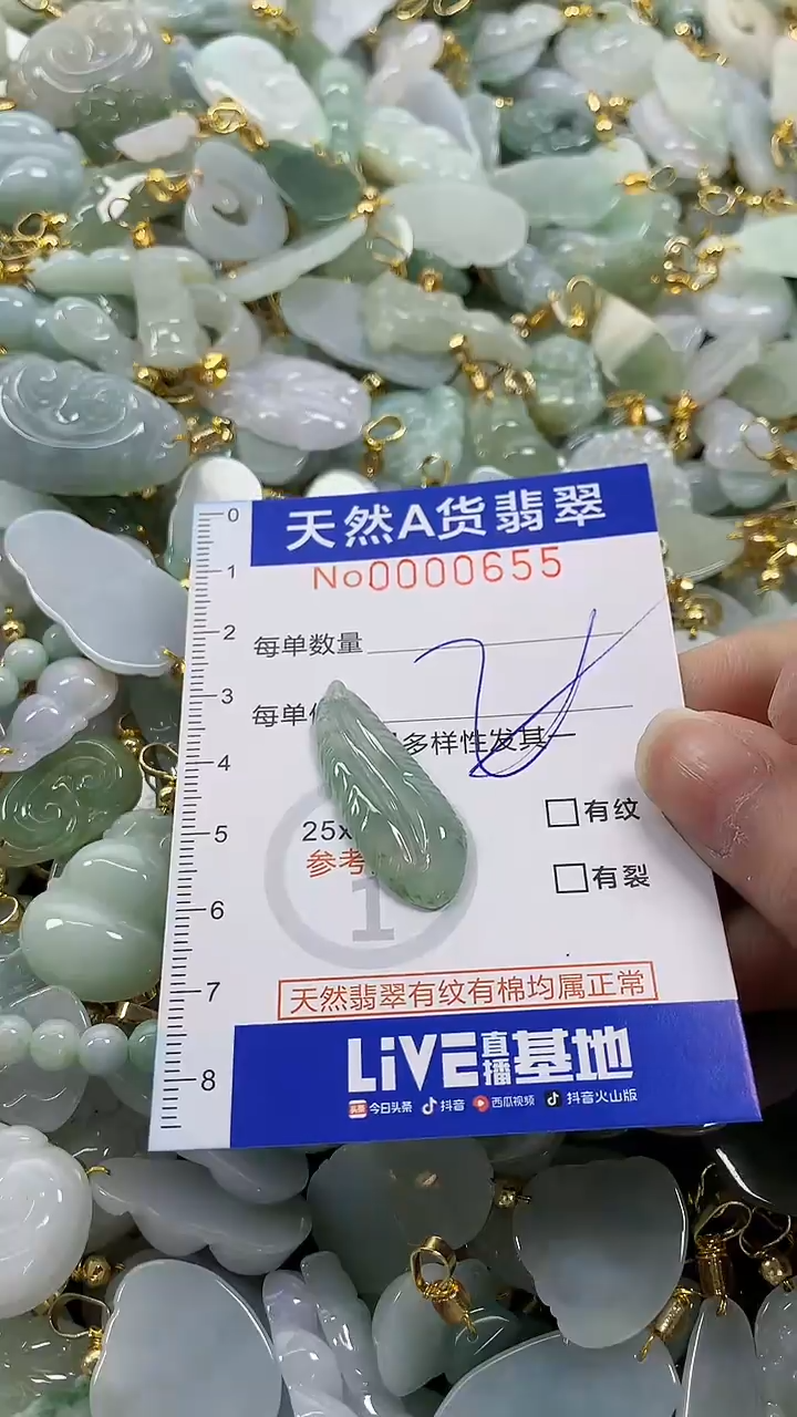 颈饰未镶嵌翡翠纯天然a货翡翠