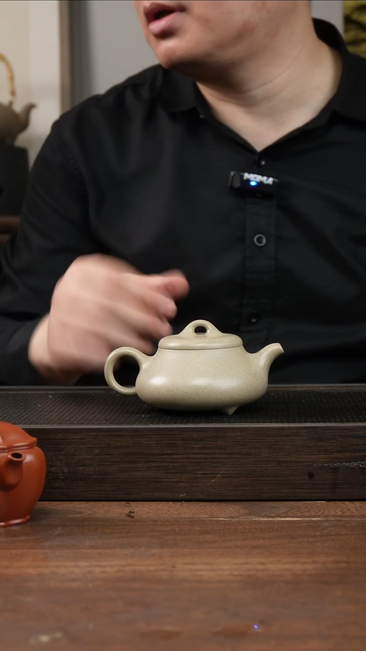 茶杯紫砂申**S本绿矮石瓢    170CC  