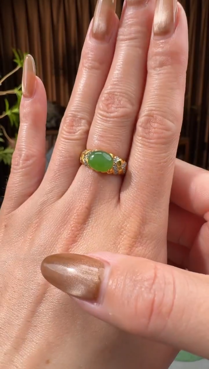 颈饰银S925镶嵌和田玉8赵乐12.23多样性拍一发一