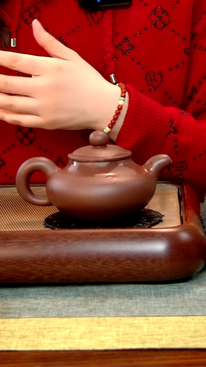 【闪购商品】紫砂茶壶21徐记福康 百年紫砂