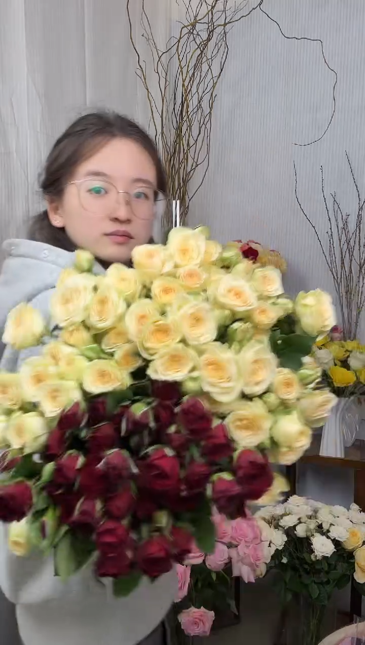 全部花苞10支赤玉+10支梅尼耶