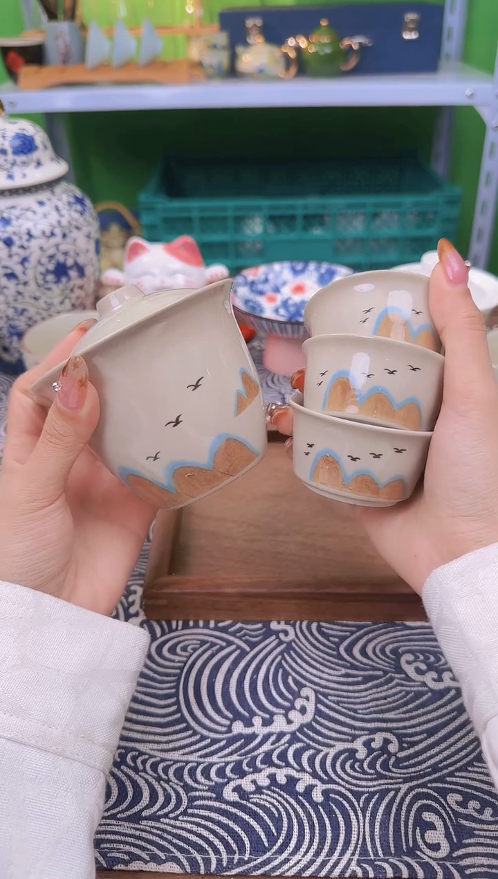 【闪购商品】洛丰奇茶具坊（麦芽黄一壶3杯）