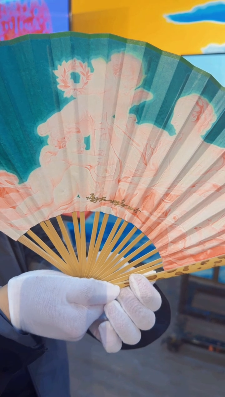 艺术衍生品扇子作品