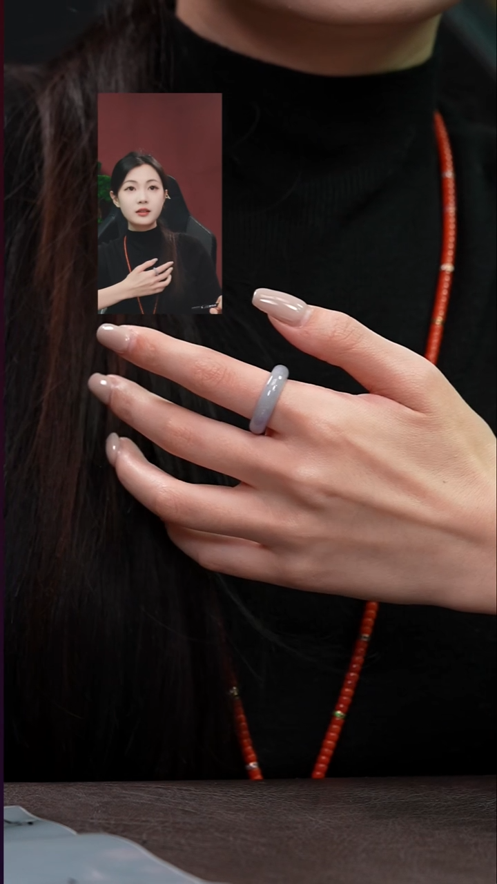 未镶嵌戒指翡翠打**子遇见文玩品质回血