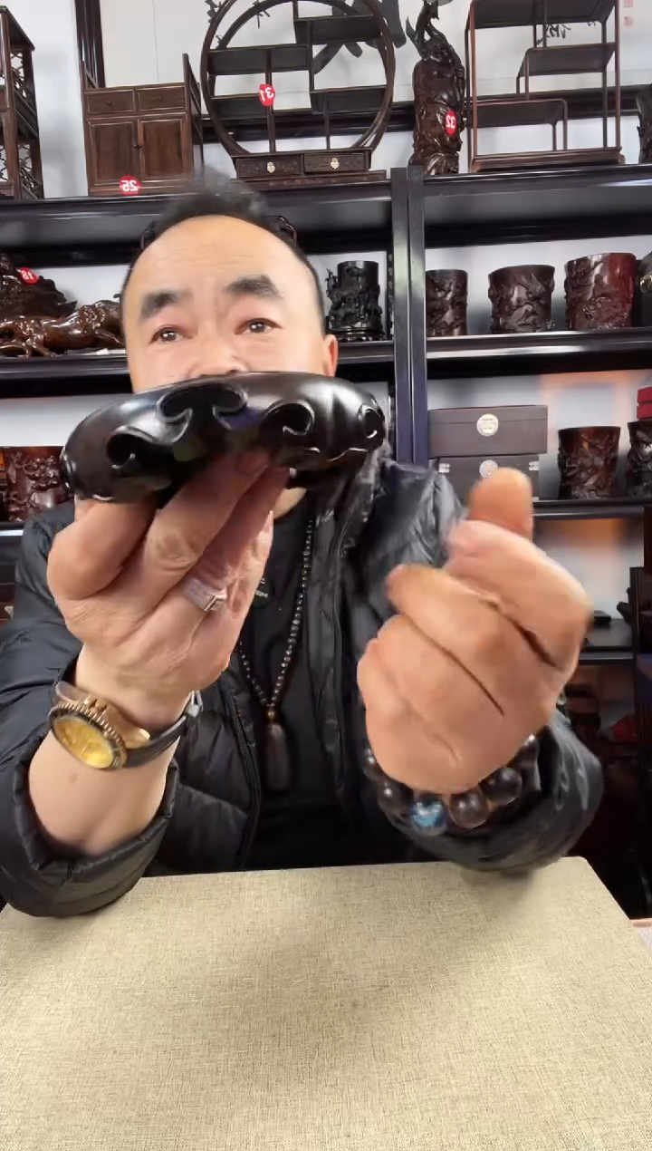 木老李红木工艺品小卷
