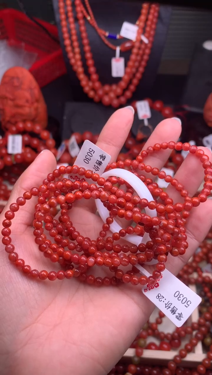 【闪购商品】南红玛瑙珠宝奇石银S925镶嵌4