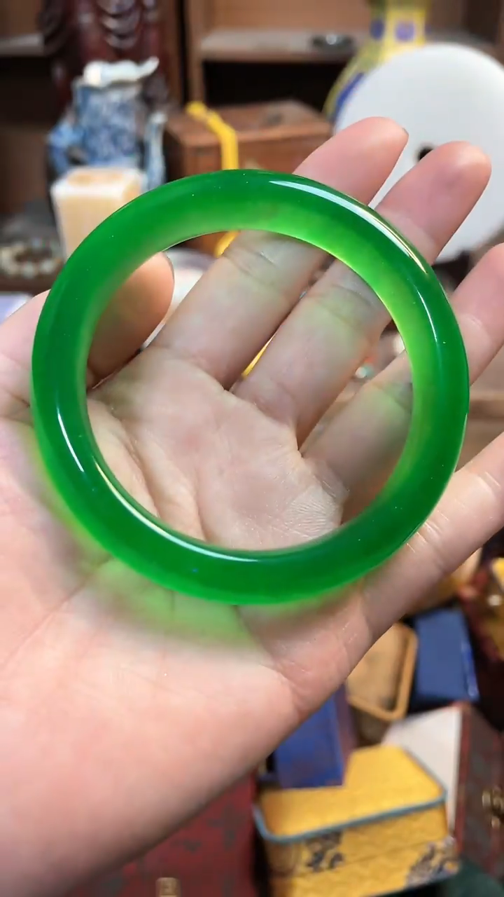 【闪购商品】翡翠手镯未镶嵌玉瑞专属精选摆件