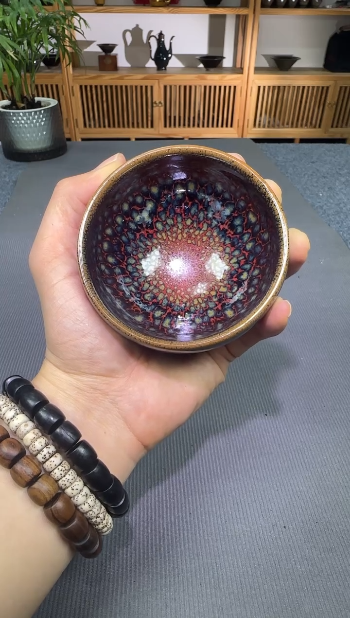 茶盏陶瓷茶器主人杯111111火麒麟