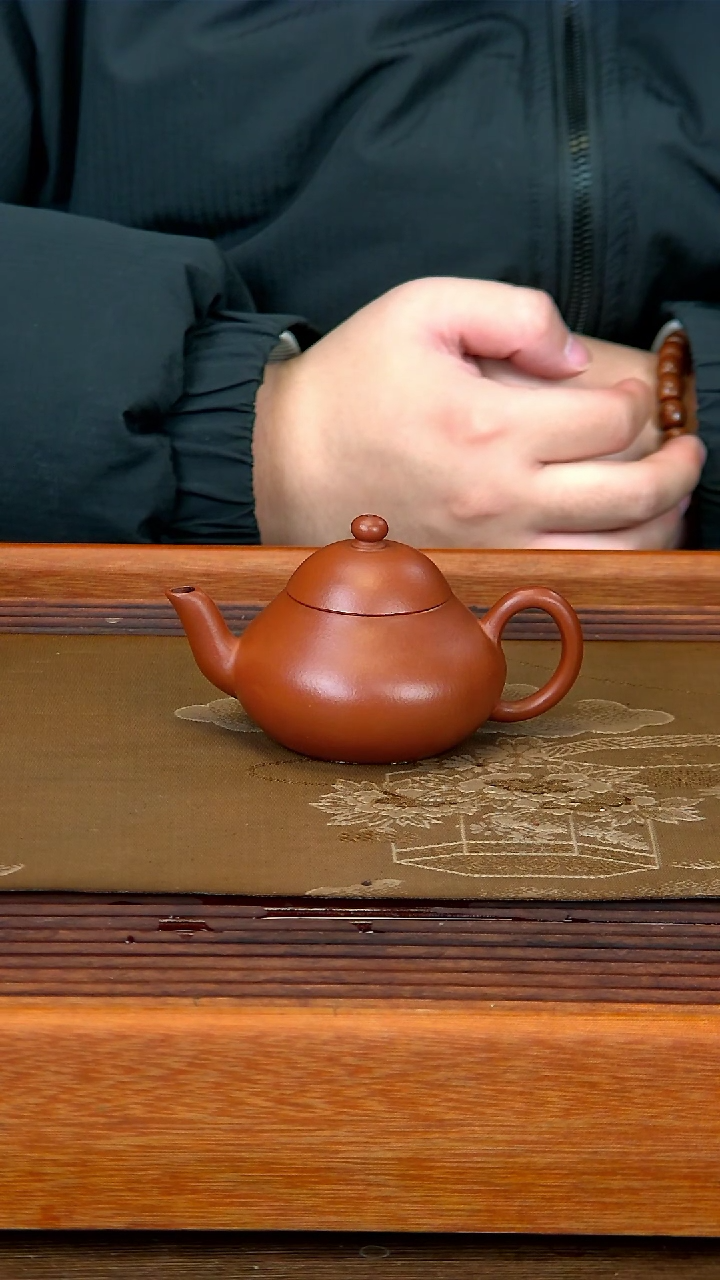 【闪购商品】紫砂茶壶嘉道梨壶105CC