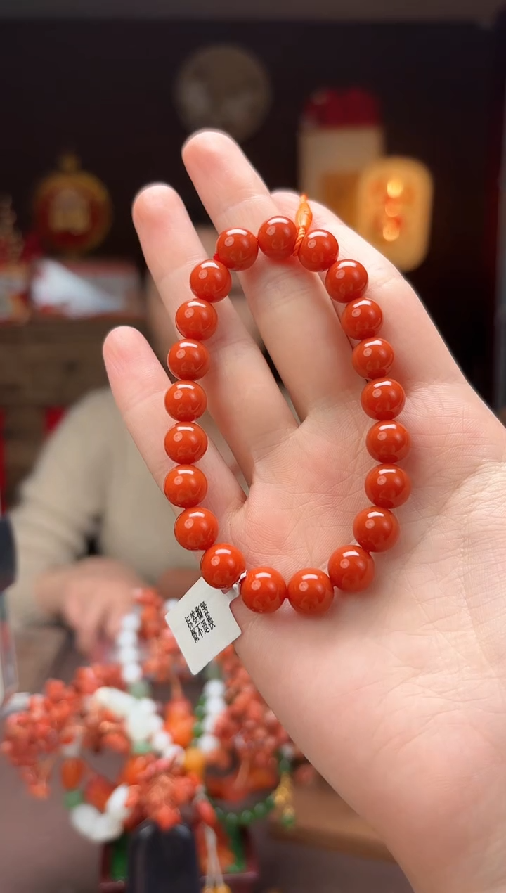 【闪购商品】南红玛瑙南红手串w44未镶嵌-