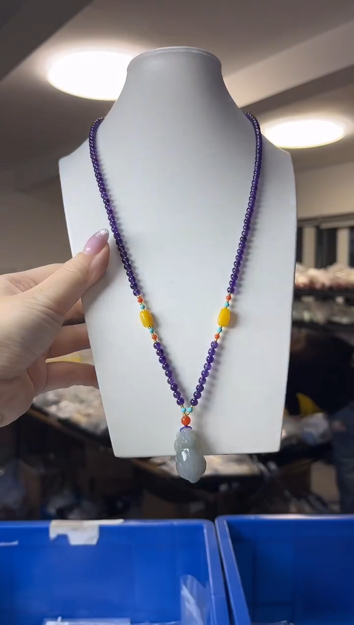 颈饰未镶嵌和田玉（多样性发一件）