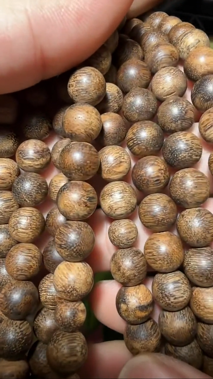 沉香手串104号长串0.9多样性发一