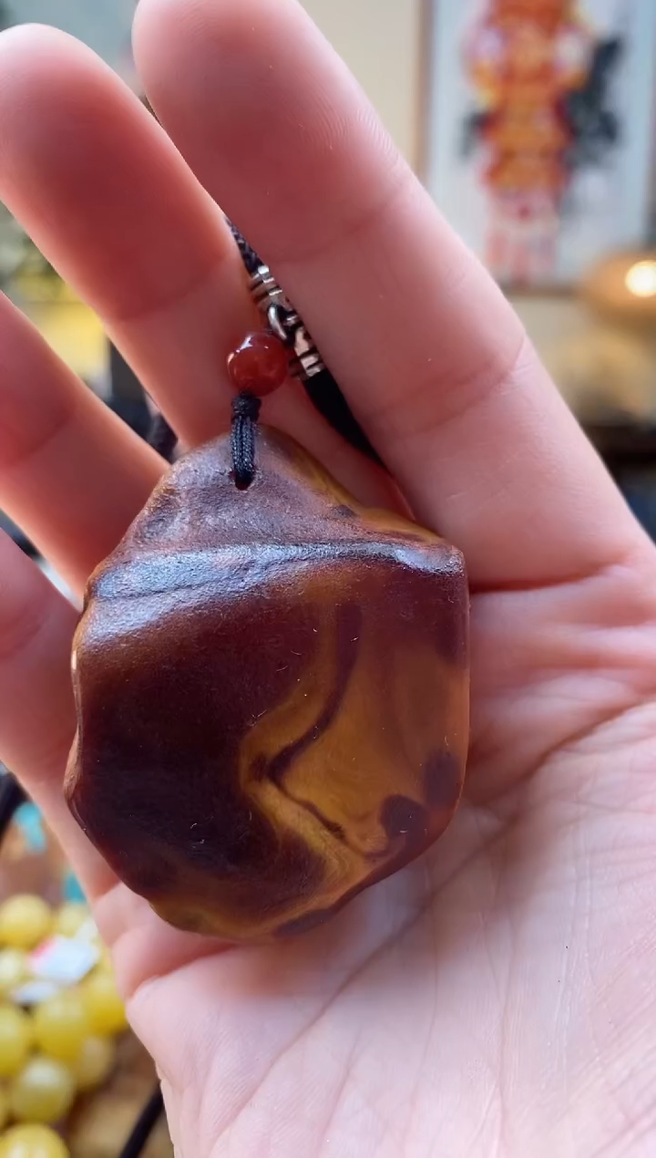 【闪购商品】蜜蜡颈饰未镶嵌吊坠