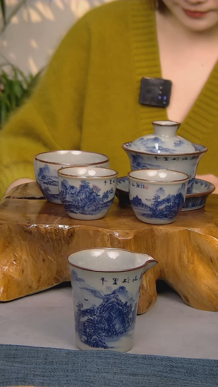 【闪购商品】简装家用款5件套 陶瓷家用茶具系列