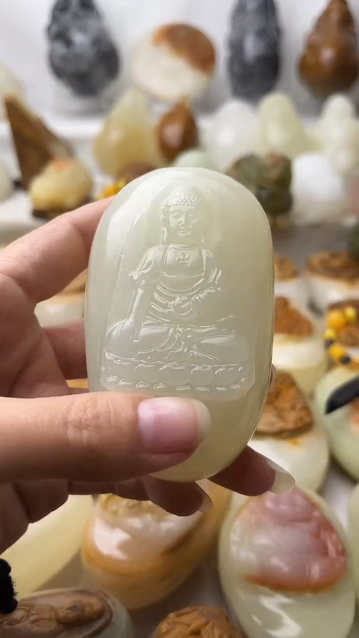 石材古青石棉纹正常不退换大日如来