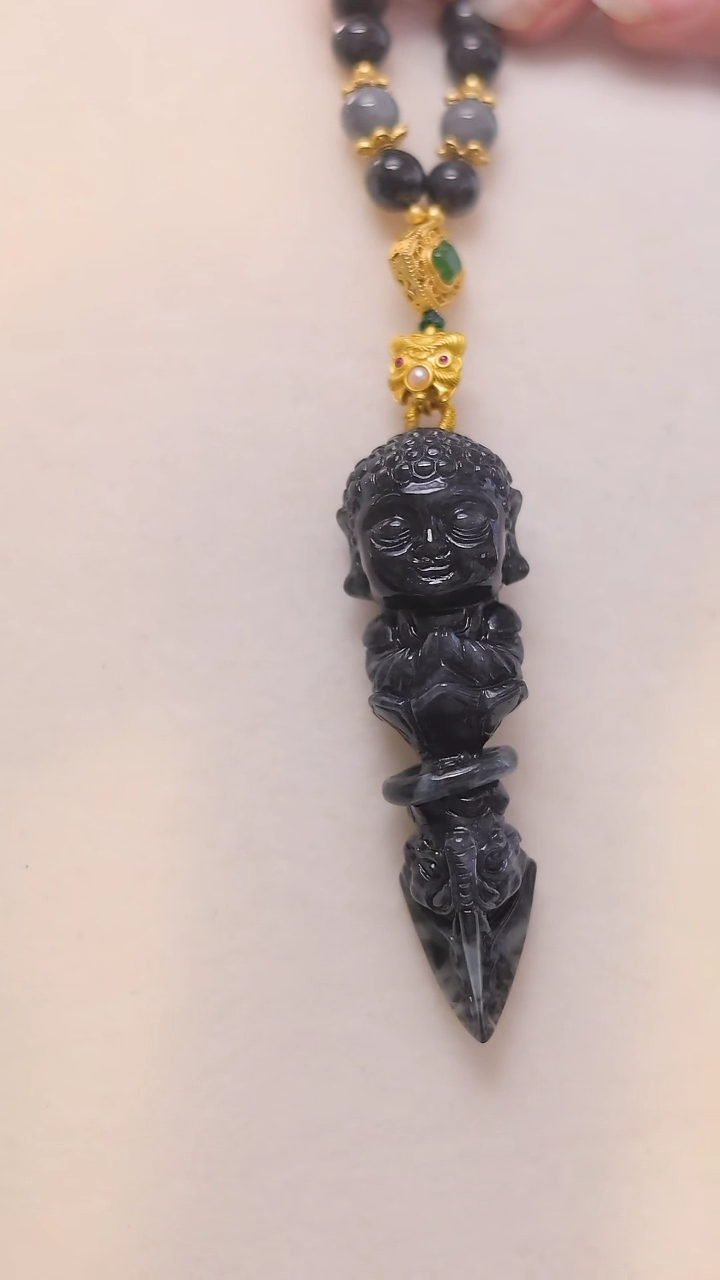 【闪购商品】翡翠颈饰未镶嵌24小时内发货质保A货