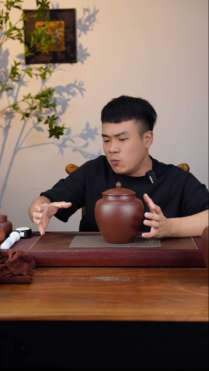 宜兴原矿紫砂茶叶罐