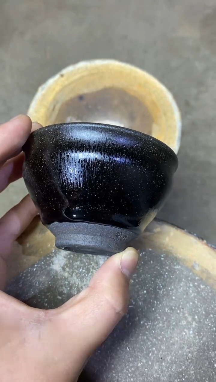 【闪购商品】茶盏闽窑茶器 钱定柴烧