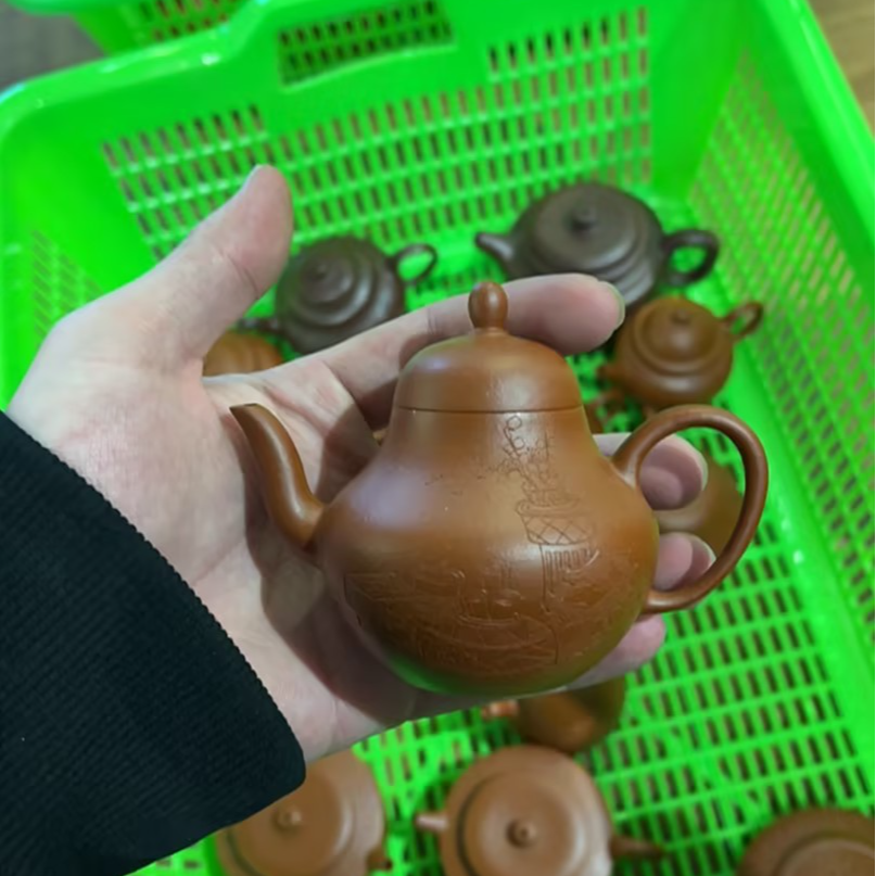 【小田甄陶】生砂朱泥思婷（JHT00793）