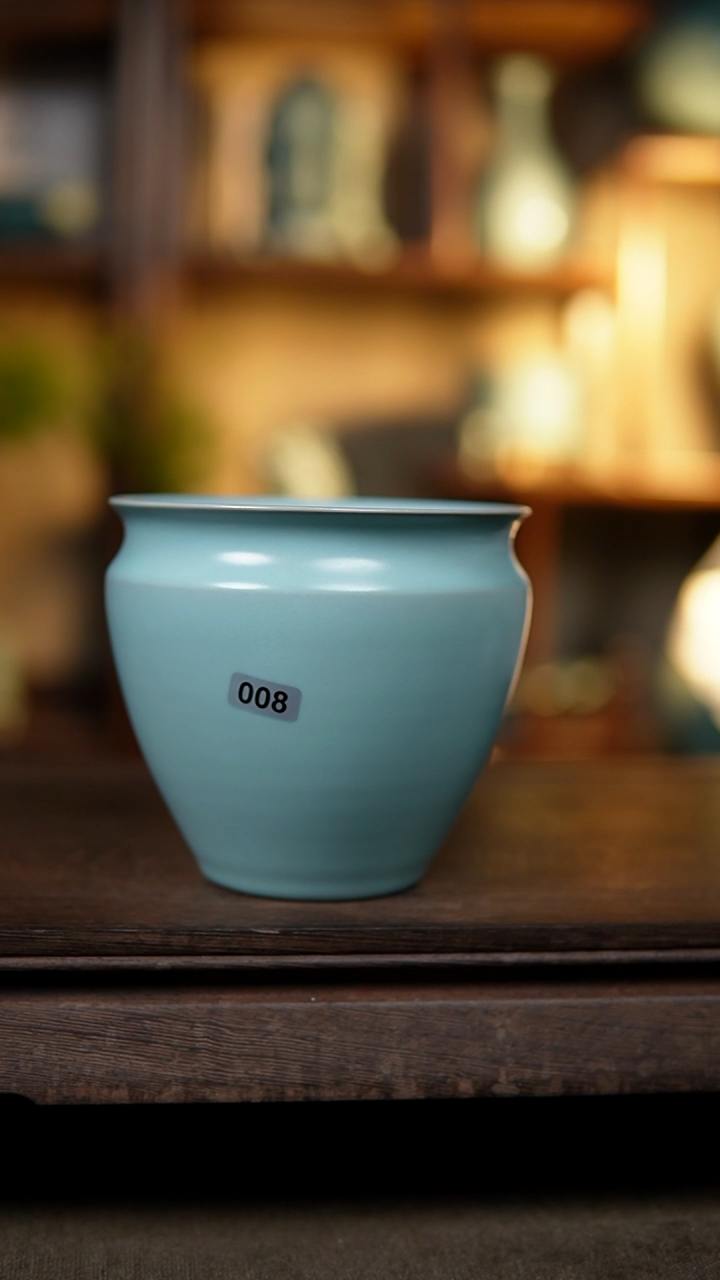 【闪购商品】杯仿古宋臻釉纯手工水洗一级008