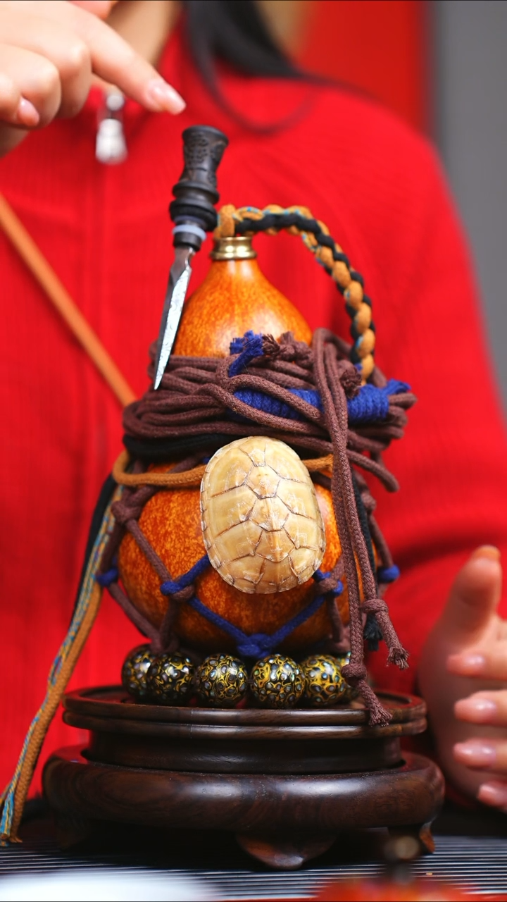 【闪购商品】JQ104过年礼臻选大漆酒葫芦