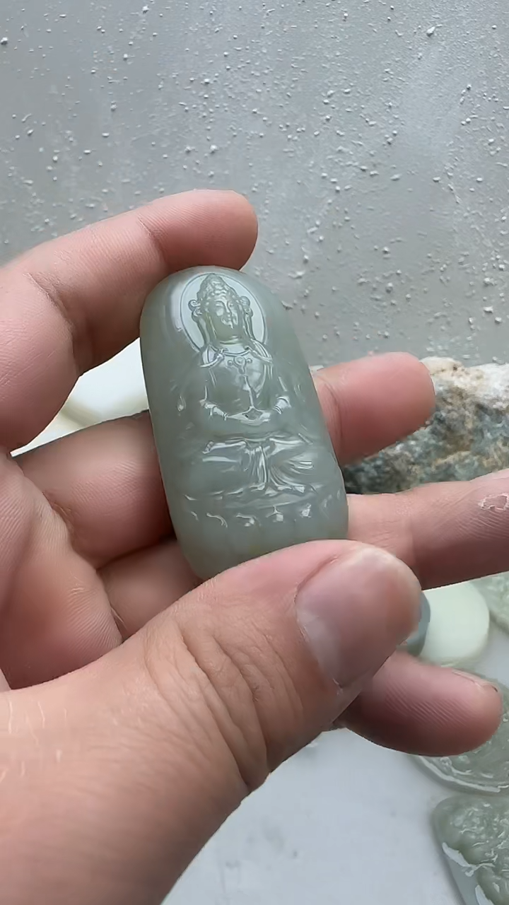 颈饰未镶嵌和田玉5