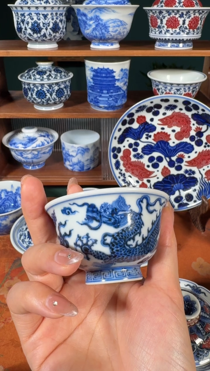 【闪购商品】杯刘建锋龙纹小压手