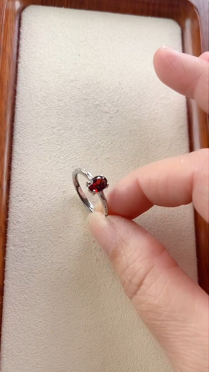 【闪购商品】翡翠戒指银S925镶嵌孤品