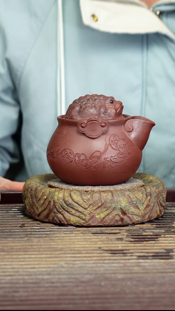 宜兴原矿紫砂壶茶壶280c