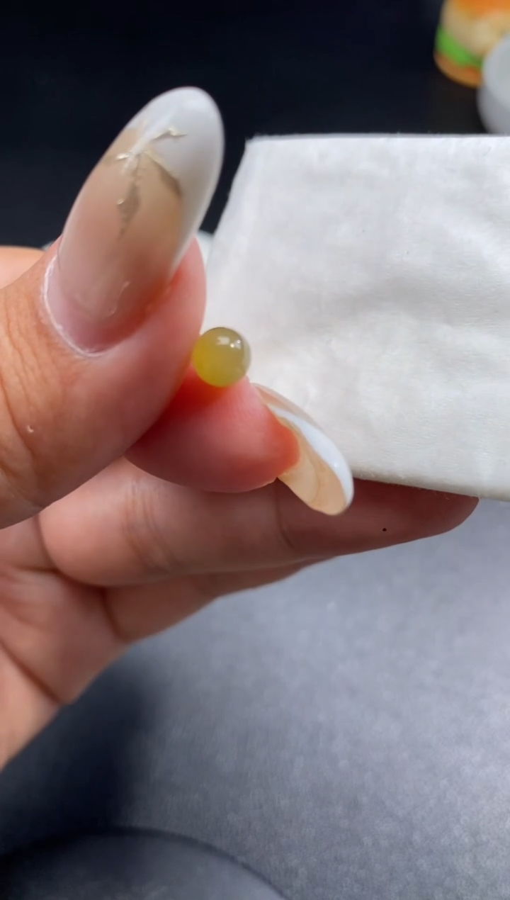 未镶嵌定制翡翠心180+18=198毛货