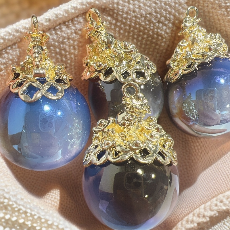 【饰界】敦煌珠钱袋立体吊坠成品25MMHD2978+I028挂件挂饰装饰品